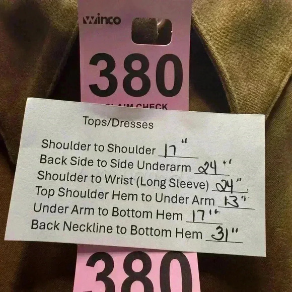 Bechamel Women’s Large Brown Suede Like Western Long Sleeve Button Up Top - Picture 10 of 10